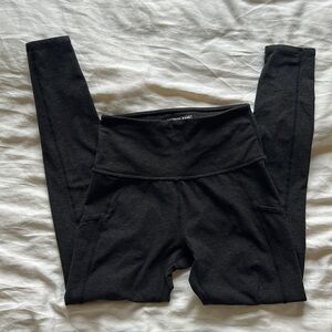 Kirkland signature size S super soft dark grey leggings with pockets